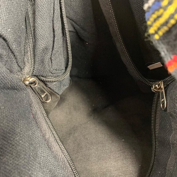 Tribe Azure Handcrafted Cotton Sling Bag With Ganesha Embroidery & Om Motif - Picture 11 of 11